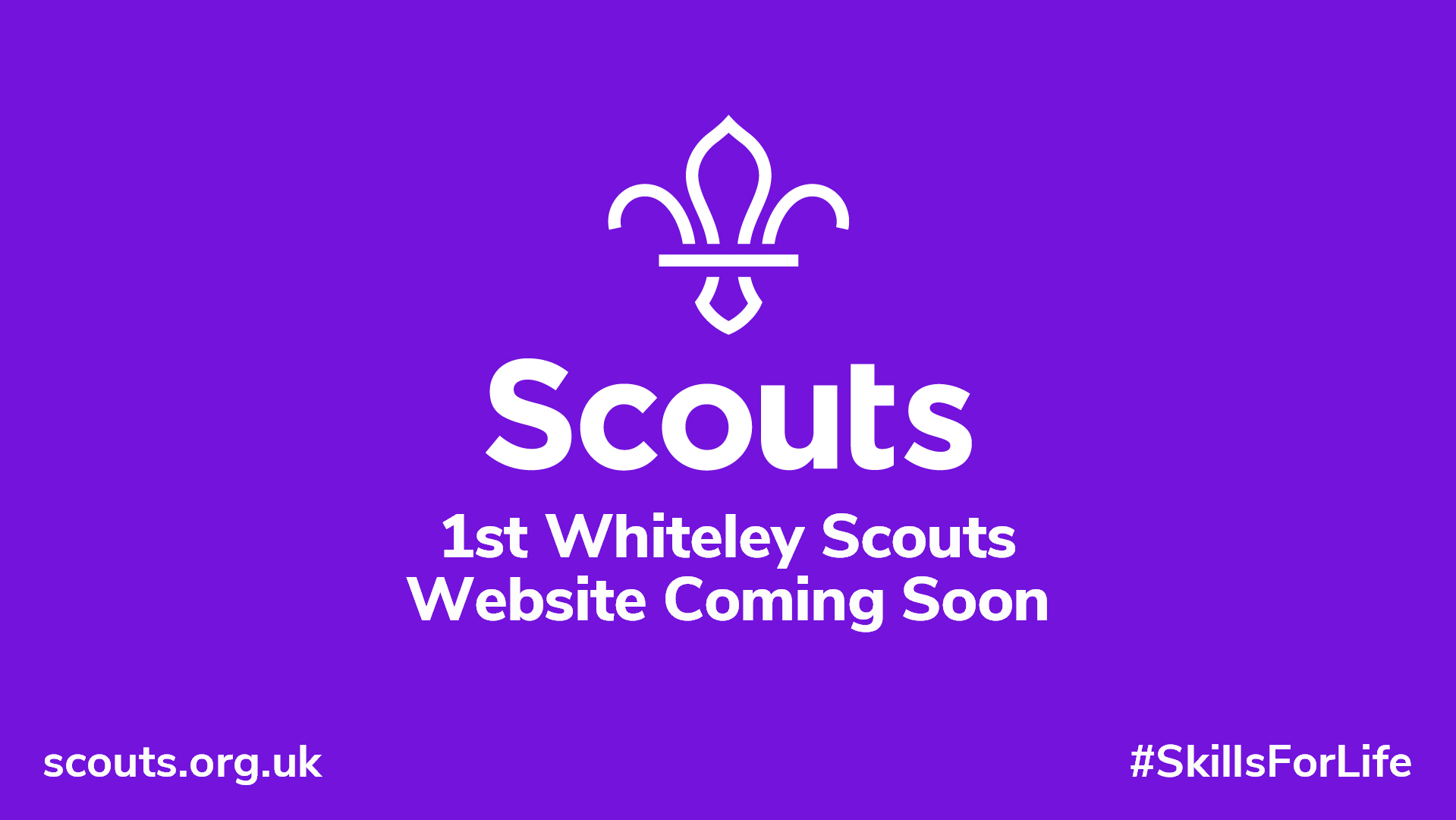 Scout Website Coming Soon